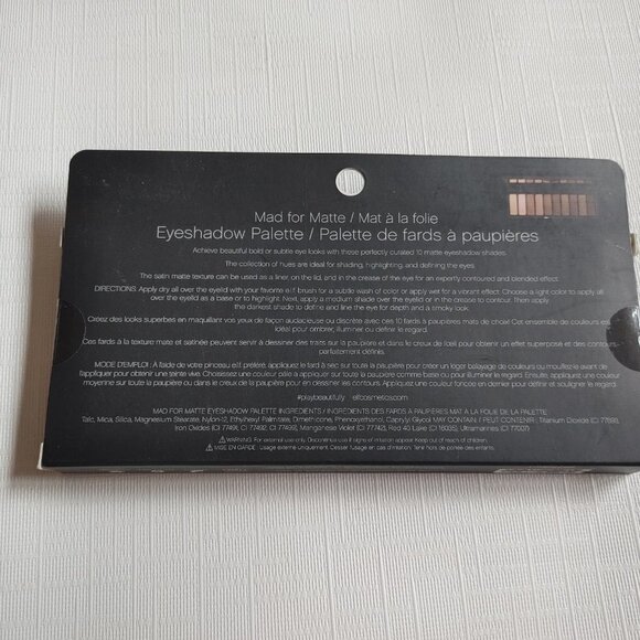 E.l.f. Mad or Matte Eyeshadow Palette BNIP ELF Cosmetics 83325C - Picture 3 of 3
